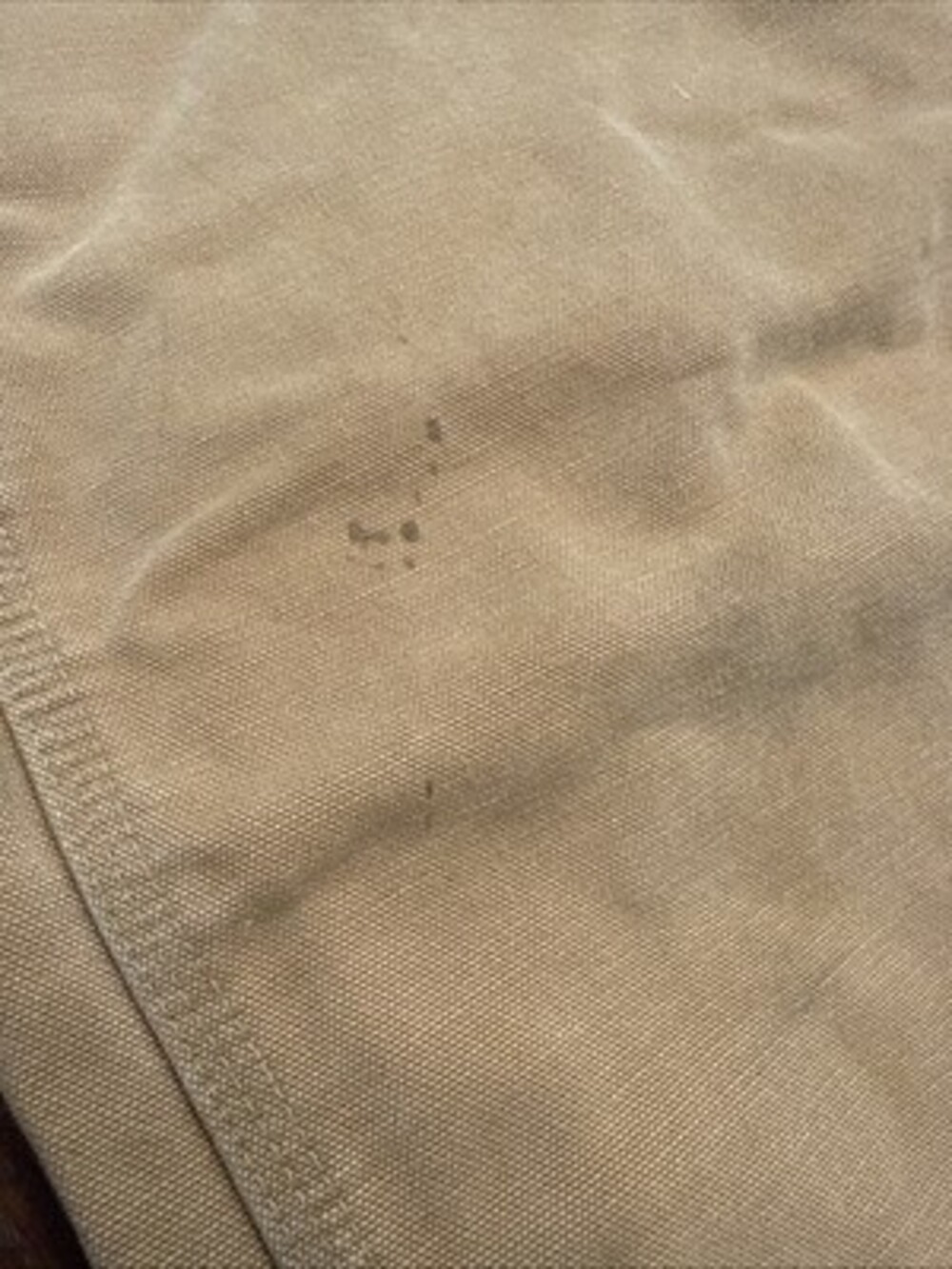 Vintage 90s Carhartt Double Knee Duck Canvas Work Pants Tan 36 X 32 - Picture 4 of 16